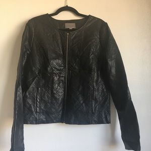 Vegan leather jacket